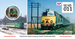Magnes na lodówkę - SU45-011 - Kultowe Lokomotywy Kolei Podsudeckiej